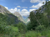 Blick von der Stalheimkleva in den Nærøydalen