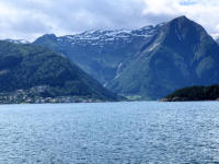 Blick auf Balestrand