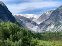 Nigardsbreen-Gletscher - Blick vom Besucherzentrum