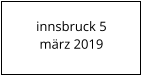 innsbruck 5märz 2019