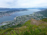 Blick auf Tromsø
