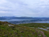 Blick auf Tromsø