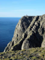 Weltkugel am Nordkap