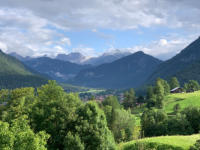 Blick aus unserem Hotelzimmer