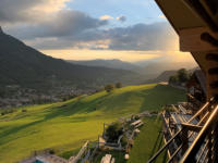 Blich auf Seis von unserem Balkon