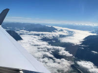 ... über den Wolken