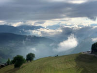 Blick vom Balkom. Mal so ...