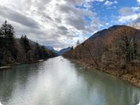 Wanderung durch die Saalacher-Aue