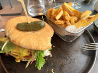 Erstes Abendessen im Hotel