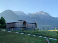 Blick u.a. auf Kehlstein und Hohen Göll