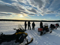 Snowmobiltour am Nachmittag