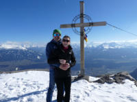 Gipfel der Hafelekarspitze