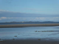 Blick von Amrum auf Sylt