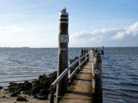Blick von Föhr auf die Nordspitze Amrum's