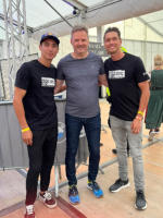 BMW Werksfahrer Toprak Razgatlioglu und Micheal van der Mark