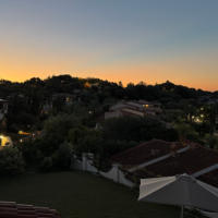 Guten Morgen vom Balkon