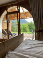 Blick aus unserem Zimmer