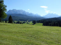 Buckelwiesen vor Mittenwald