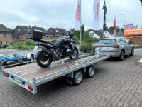 Abfahrt in Burscheid